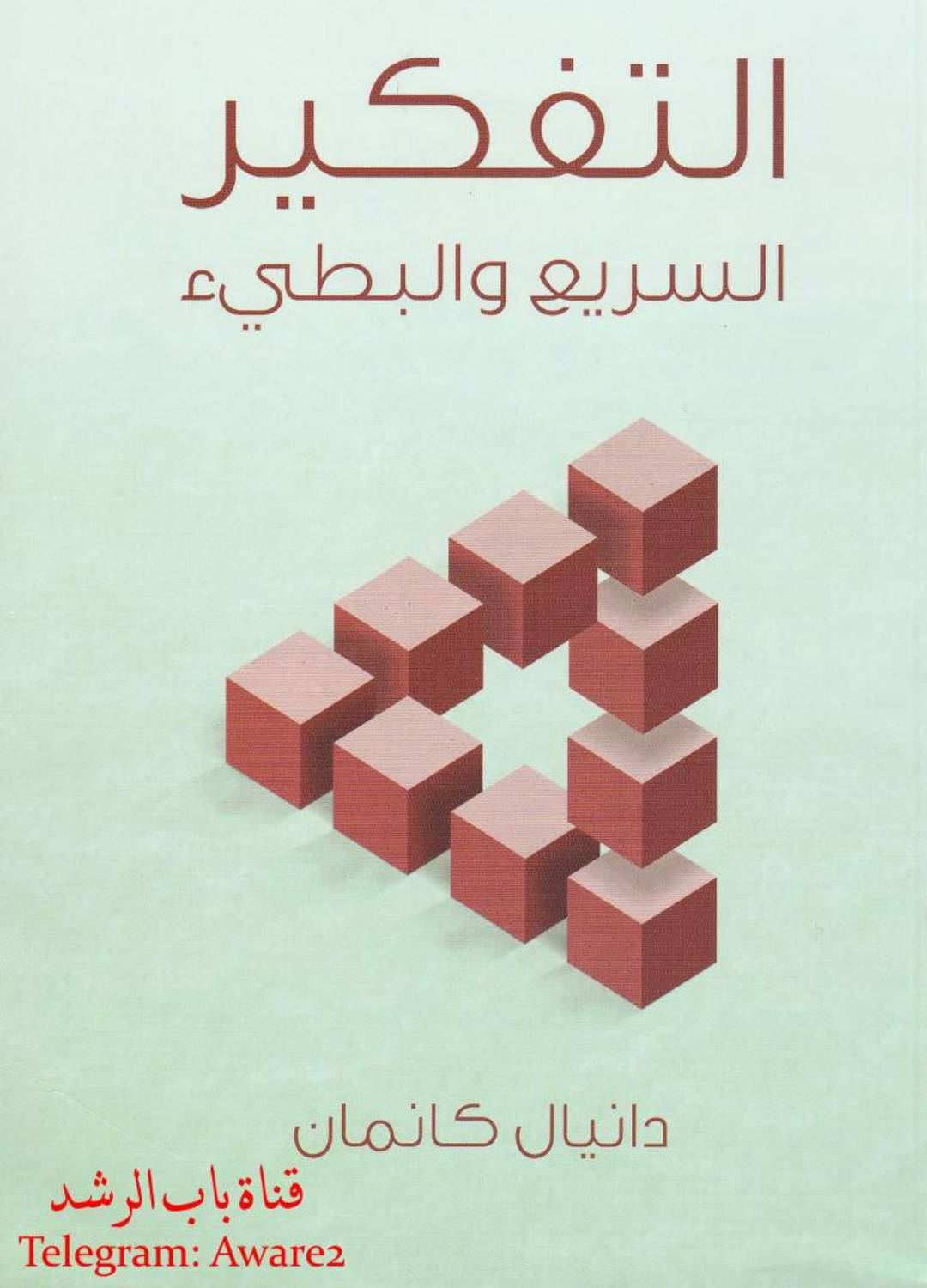 غلاف كتاب التفكير البطئ والسريع للمؤلف Redwan Amazigh rif