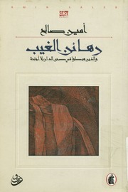 غلاف كتاب دهائن الغيب و الذين هبطوا فى صحن الدار بلا أجنحة أمين صالح للمؤلف عبدالرحمن الشندويلي